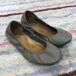 Tieks taupe woman’s Size 9